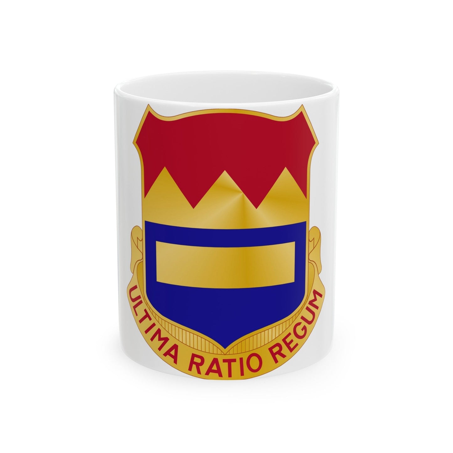 719th Antiaircraft Artillery Battalion (U.S. Army) White Coffee Mug-11oz-The Sticker Space