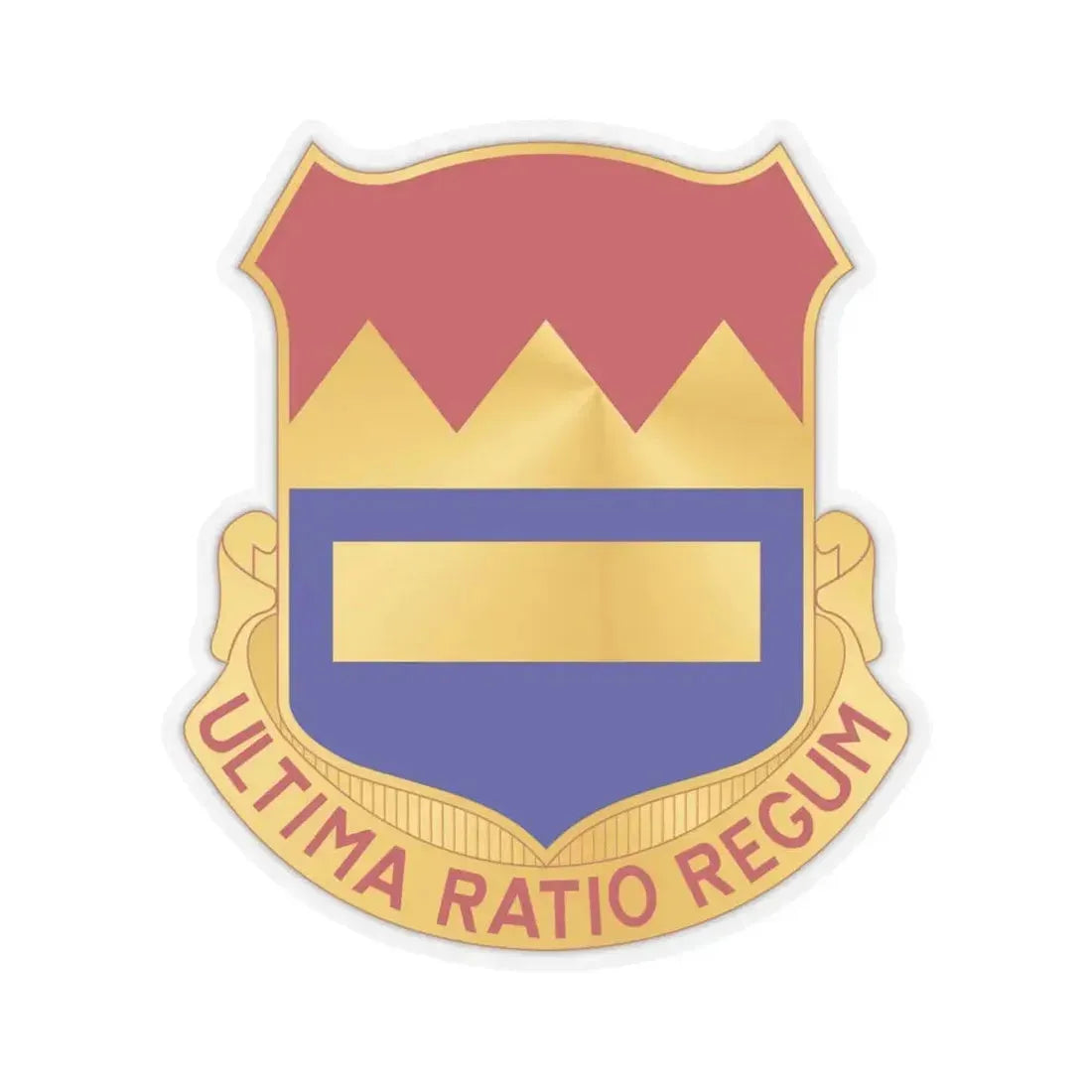 719th Antiaircraft Artillery Battalion (U.S. Army) STICKER Vinyl Kiss-Cut Decal 6 Inch Transparent - The Sticker Space