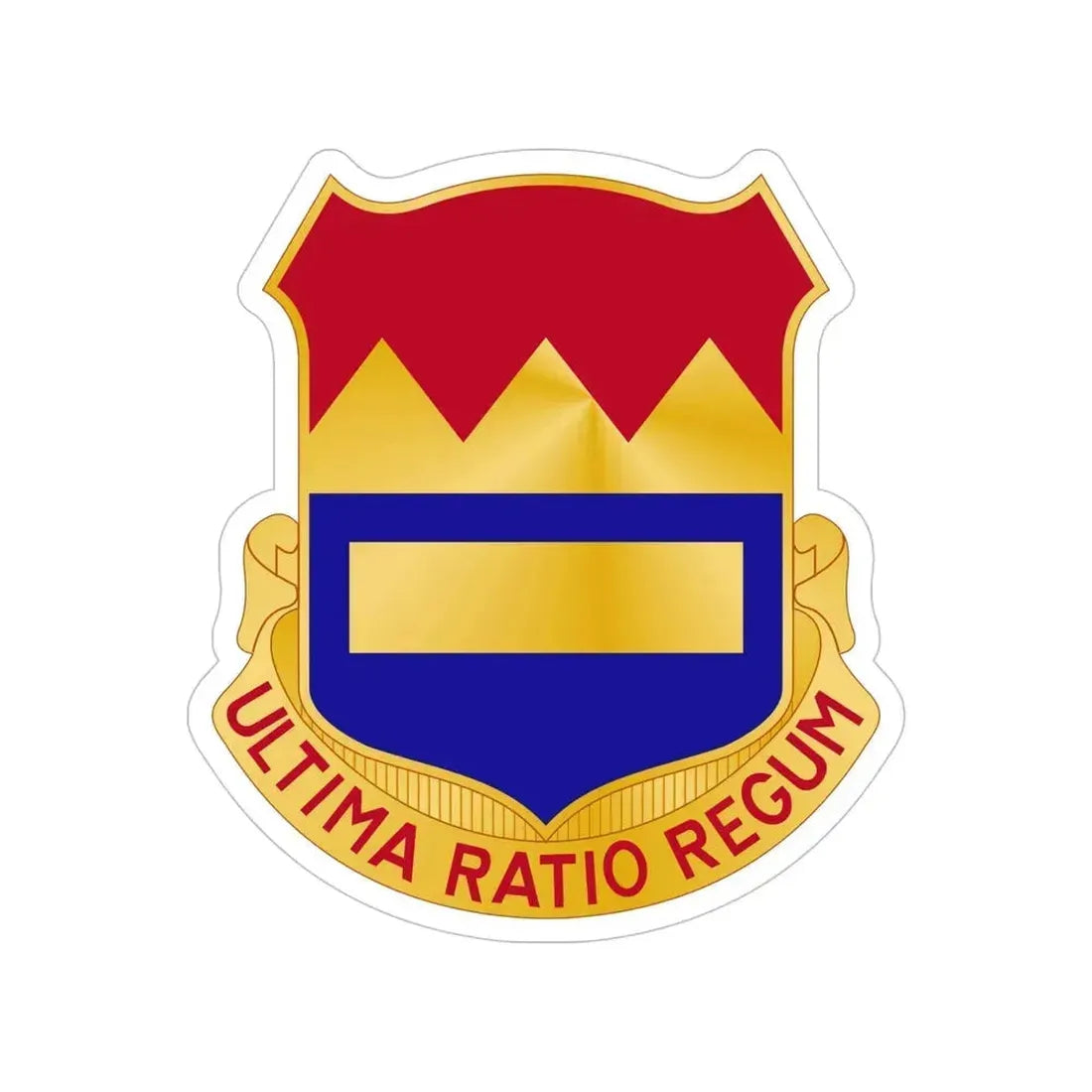 719th Antiaircraft Artillery Battalion (U.S. Army) Transparent STICKER Die-Cut Vinyl Decal 5 Inch - The Sticker Space