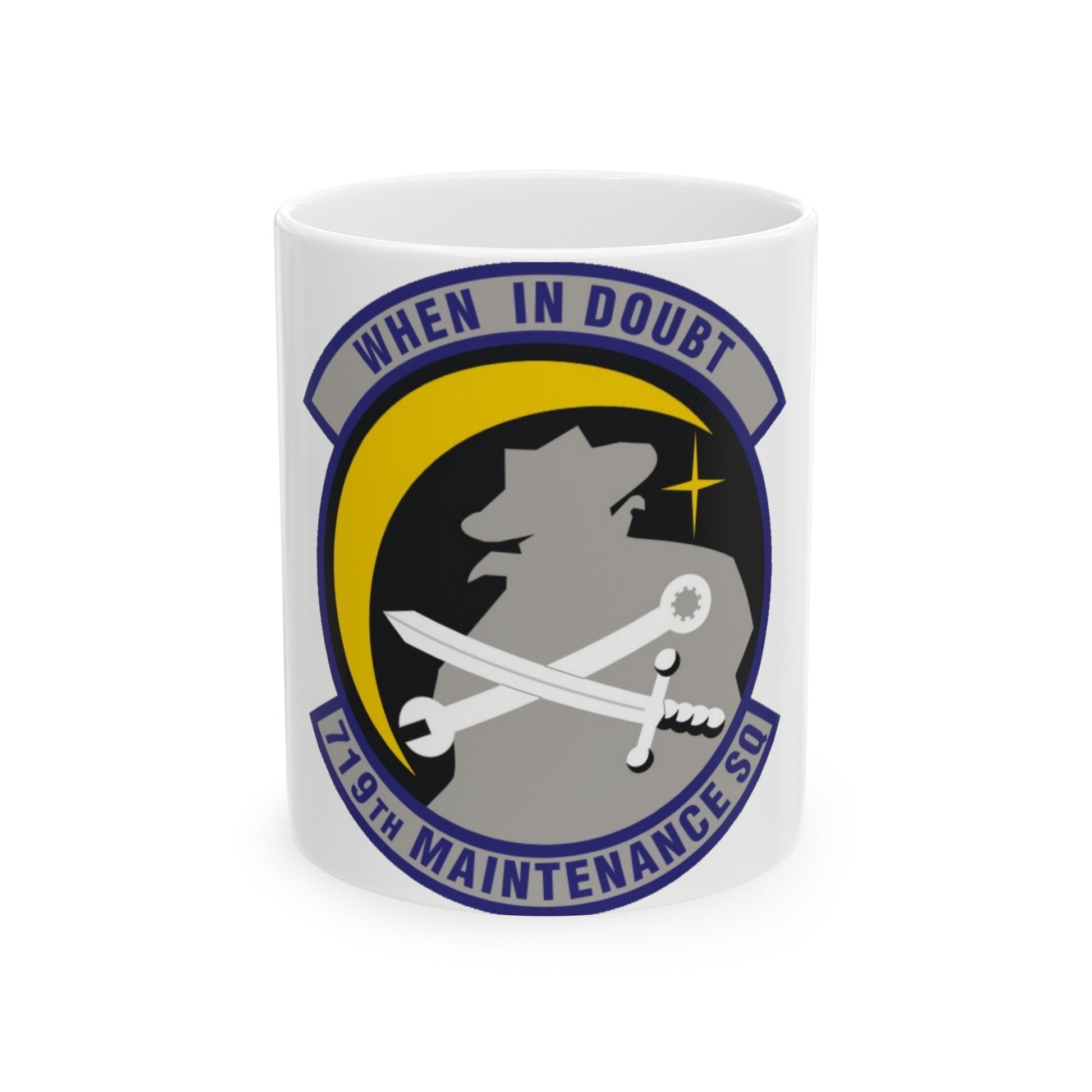 719th Maintenance Squadron (U.S. Air Force) White Coffee Mug-11oz-The Sticker Space
