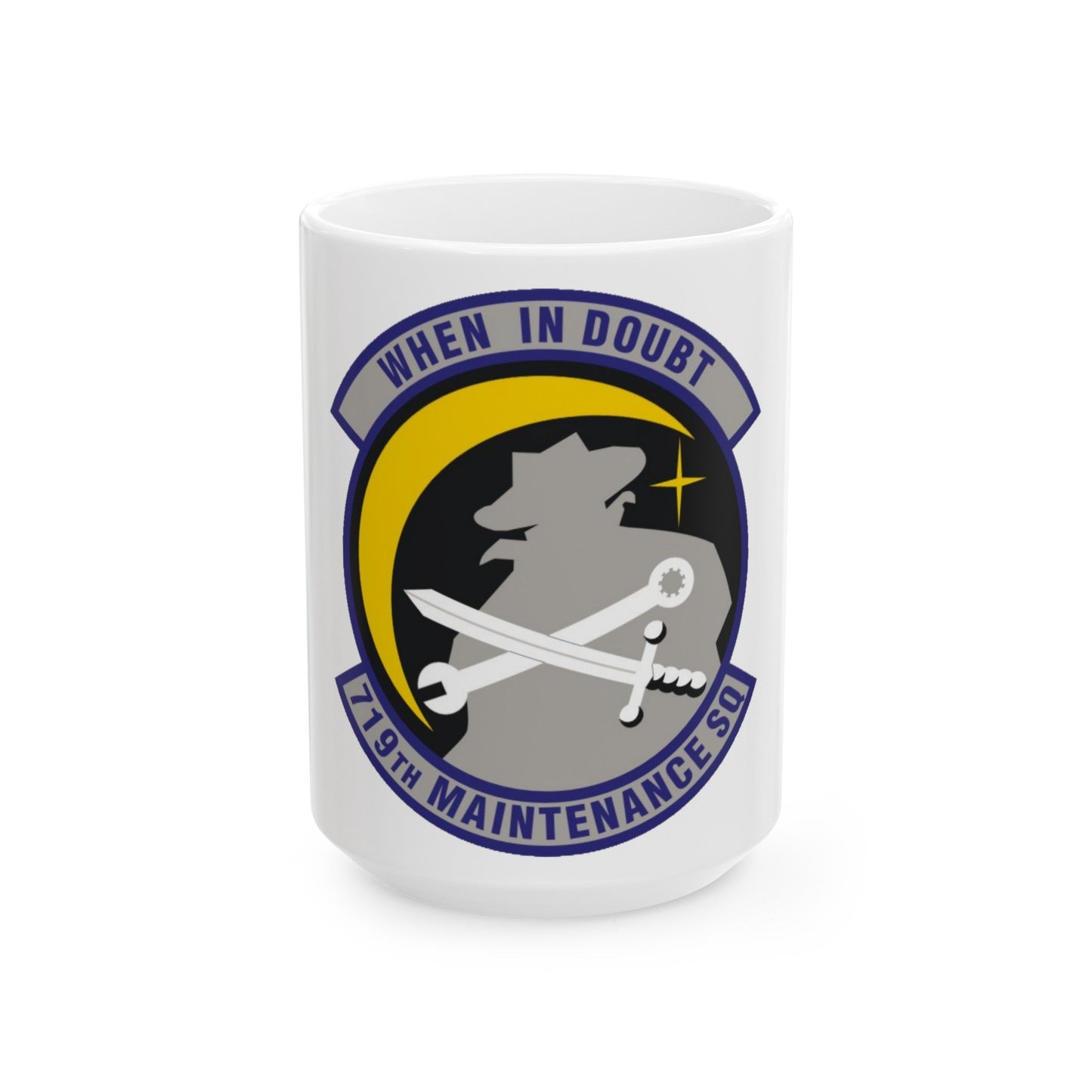 719th Maintenance Squadron (U.S. Air Force) White Coffee Mug-15oz-The Sticker Space