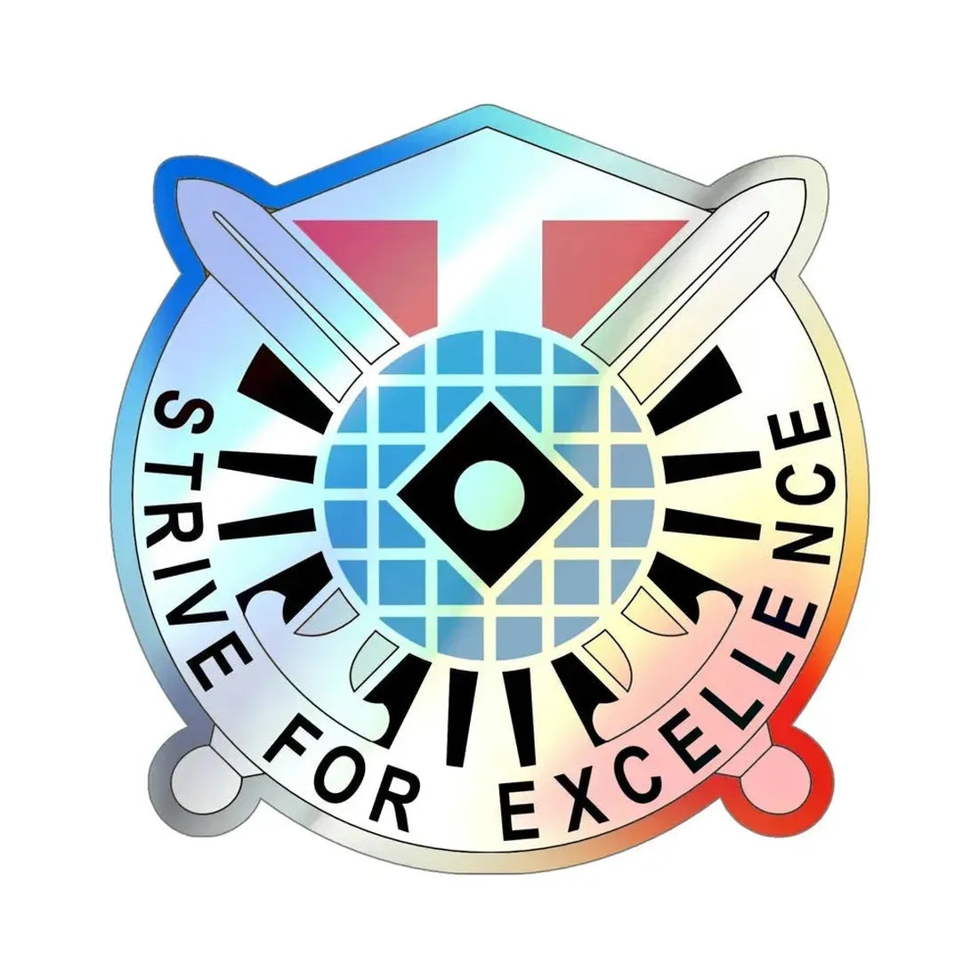 719th Military Intelligence Battalion 2 (U.S. Army) Holographic STICKER Die-Cut Vinyl Decal - The Sticker Space