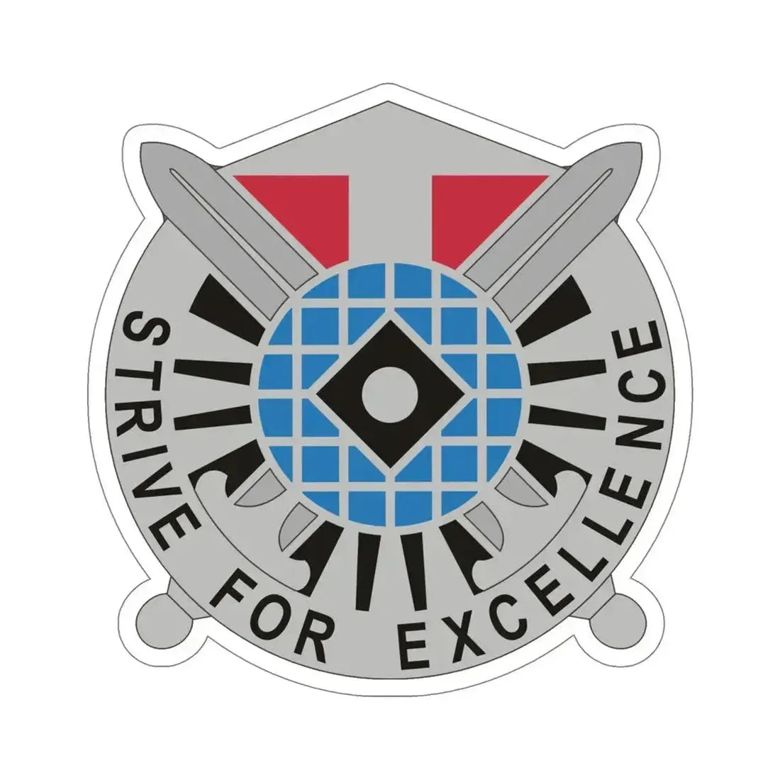 719th Military Intelligence Battalion 2 (U.S. Army) STICKER Vinyl Die-Cut Decal 6 Inch - The Sticker Space