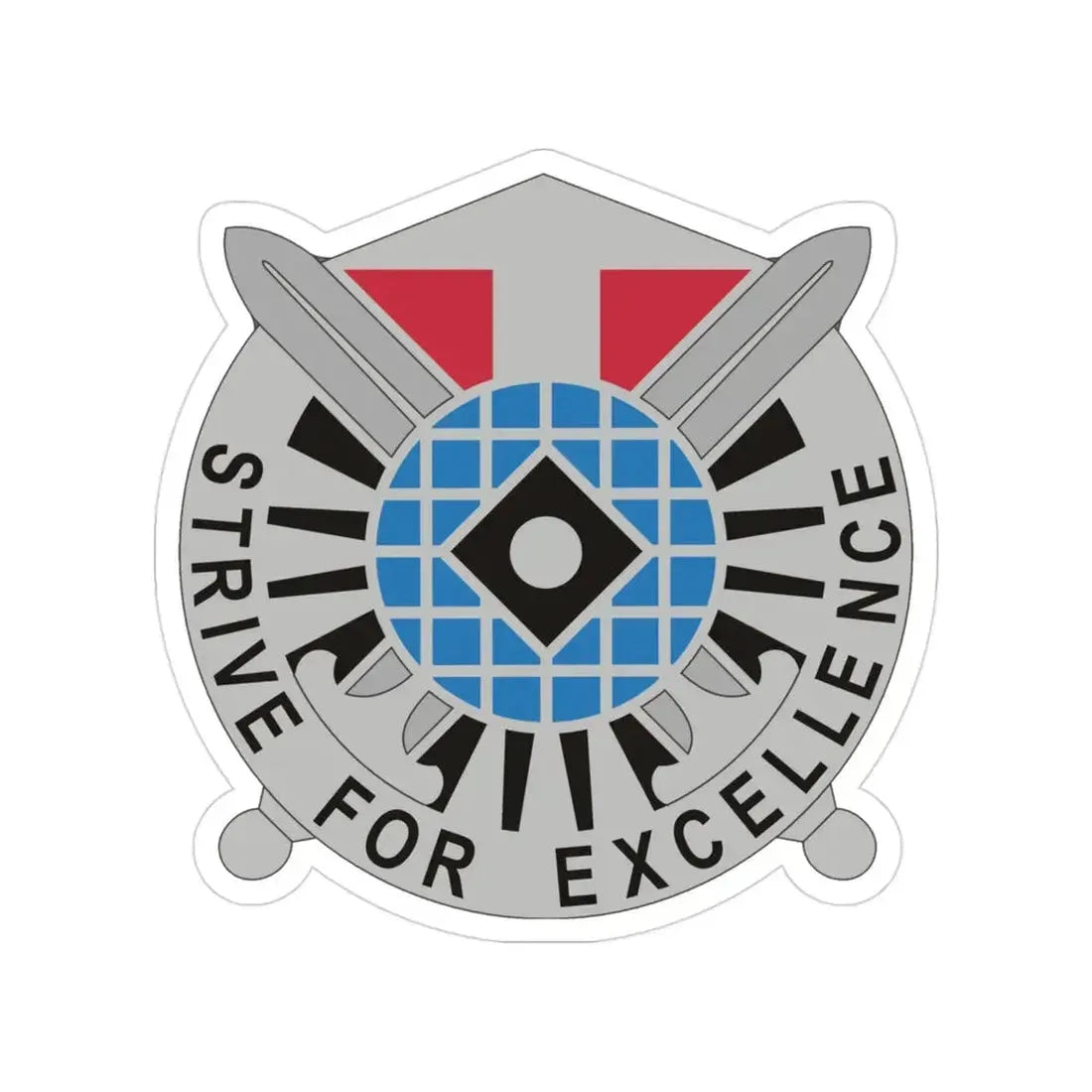 719th Military Intelligence Battalion 2 (U.S. Army) Transparent STICKER Die-Cut Vinyl Decal - The Sticker Space