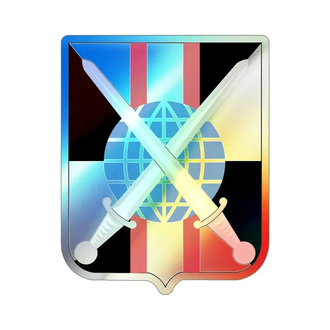 719th Military Intelligence Battalion (U.S. Army) Holographic STICKER Die-Cut Vinyl Decal - The Sticker Space