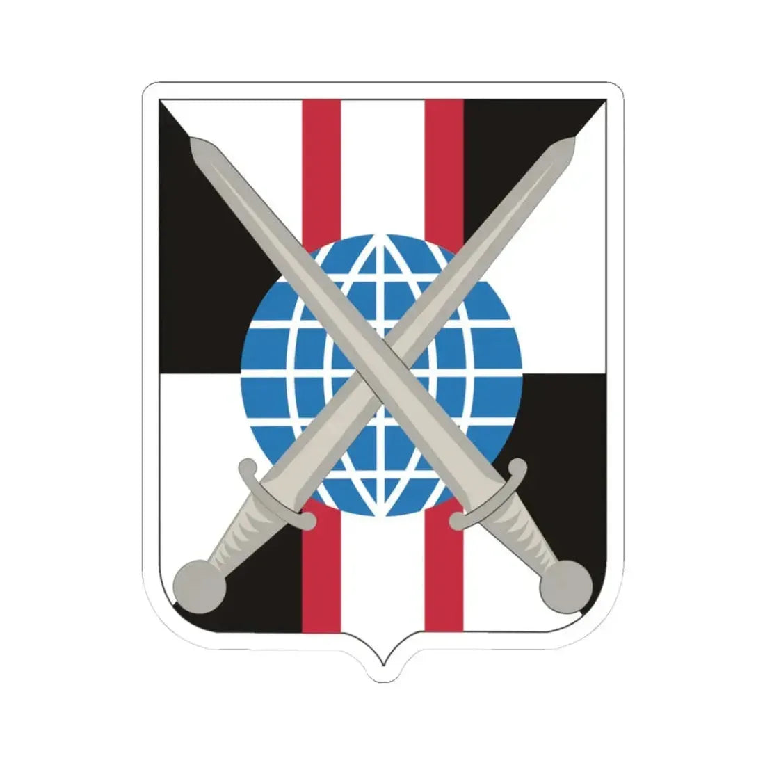 719th Military Intelligence Battalion (U.S. Army) STICKER Vinyl Kiss-Cut Decal 3 Inch White - The Sticker Space