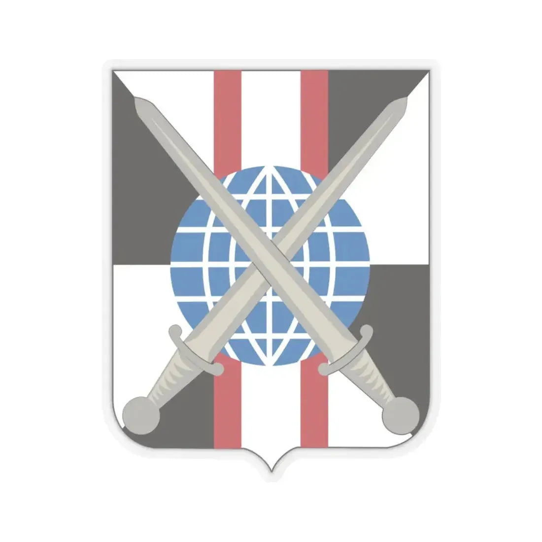 719th Military Intelligence Battalion (U.S. Army) STICKER Vinyl Kiss-Cut Decal 4 Inch Transparent - The Sticker Space