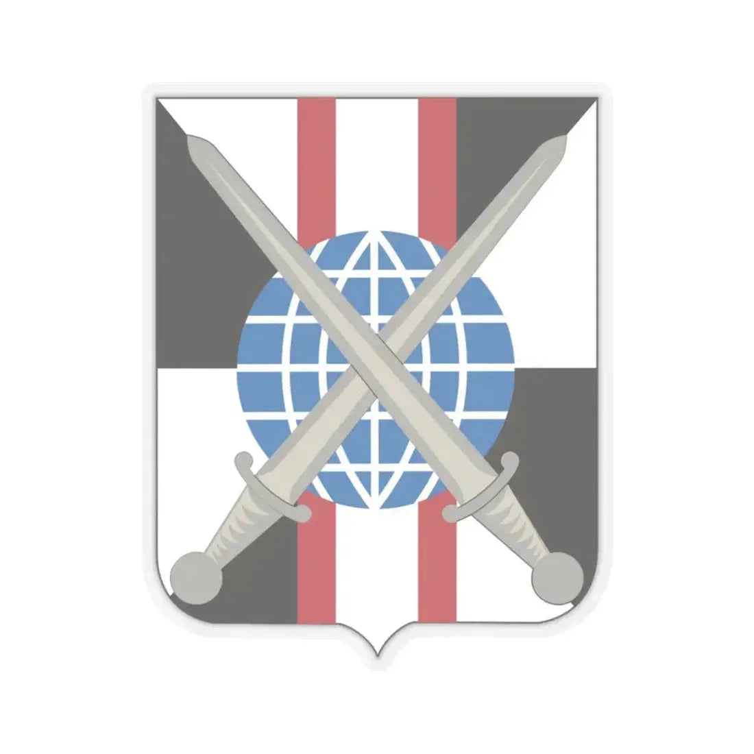 719th Military Intelligence Battalion (U.S. Army) STICKER Vinyl Kiss-Cut Decal 6 Inch Transparent - The Sticker Space