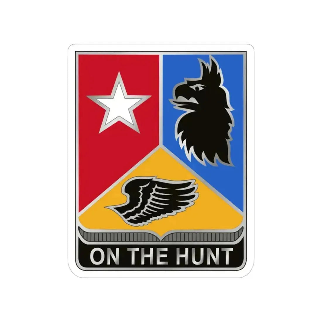 71st Expeditionary Military Intelligence Brigade 2 (U.S. Army) Transparent STICKER Die-Cut Vinyl Decal 3 Inch - The Sticker Space
