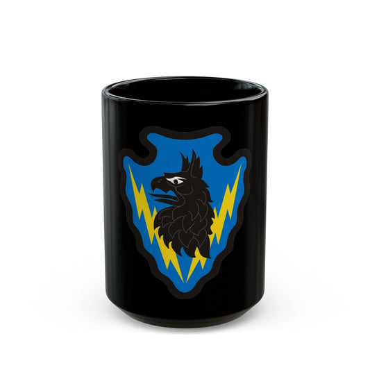 71st Expeditionary Military Intelligence Brigade (U.S. Army) Black Coffee Mug-15oz-The Sticker Space