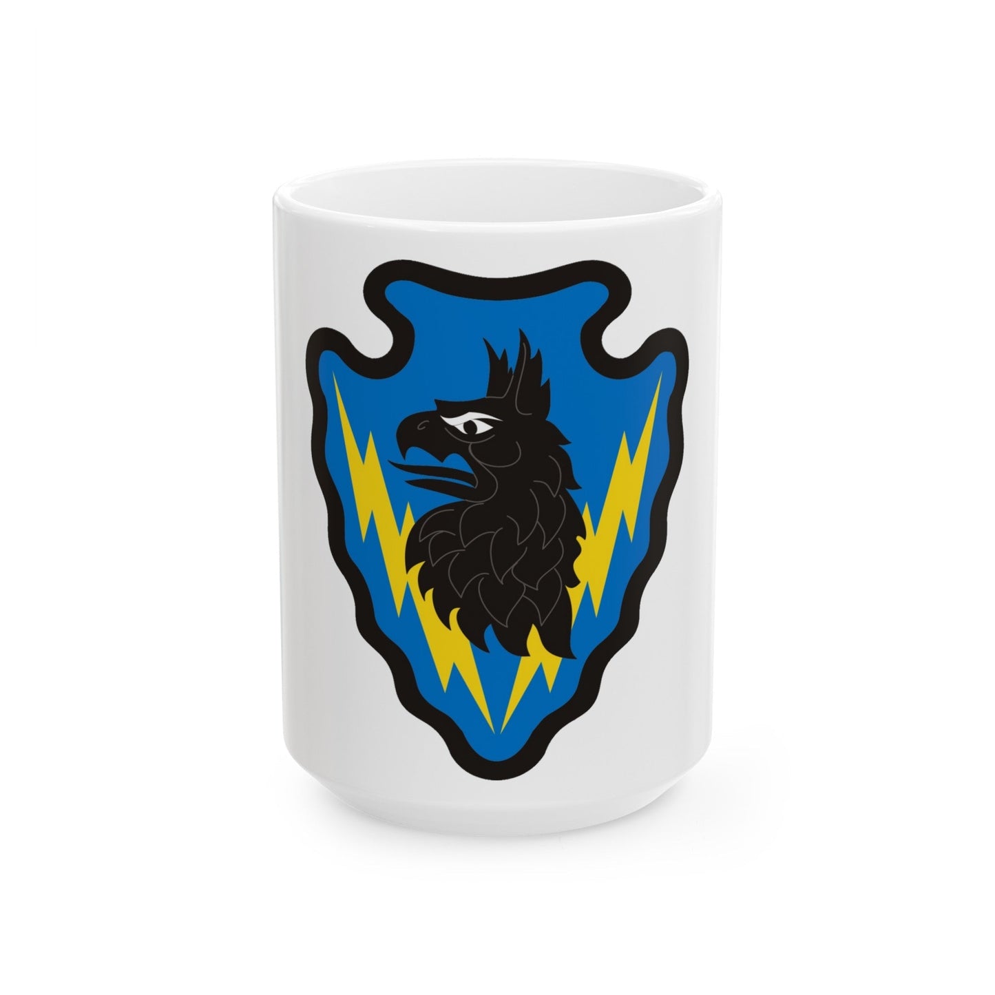 71st Expeditionary Military Intelligence Brigade (U.S. Army) White Coffee Mug-15oz-The Sticker Space