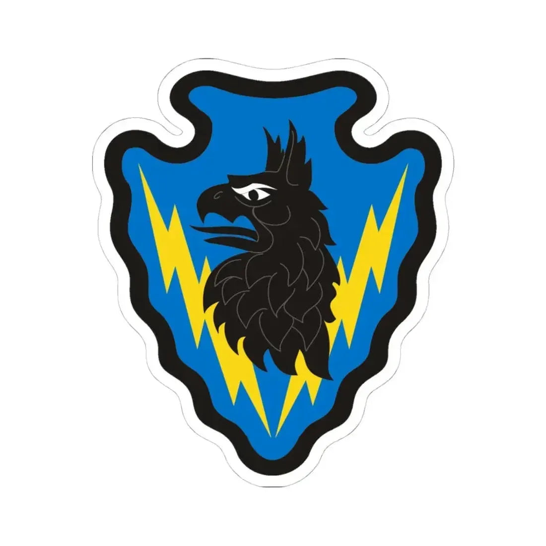 71st Expeditionary Military Intelligence Brigade (U.S. Army) STICKER Vinyl Kiss-Cut Decal 4 Inch White - The Sticker Space