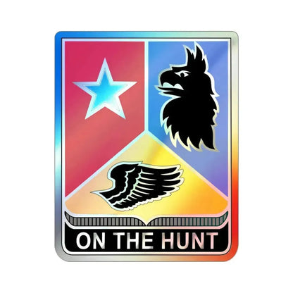 71st Expeditionary Military Intelligence Brigade v2 (U.S. Army) Holographic STICKER Die-Cut Vinyl Decal 2 Inch Holographic - The Sticker Space