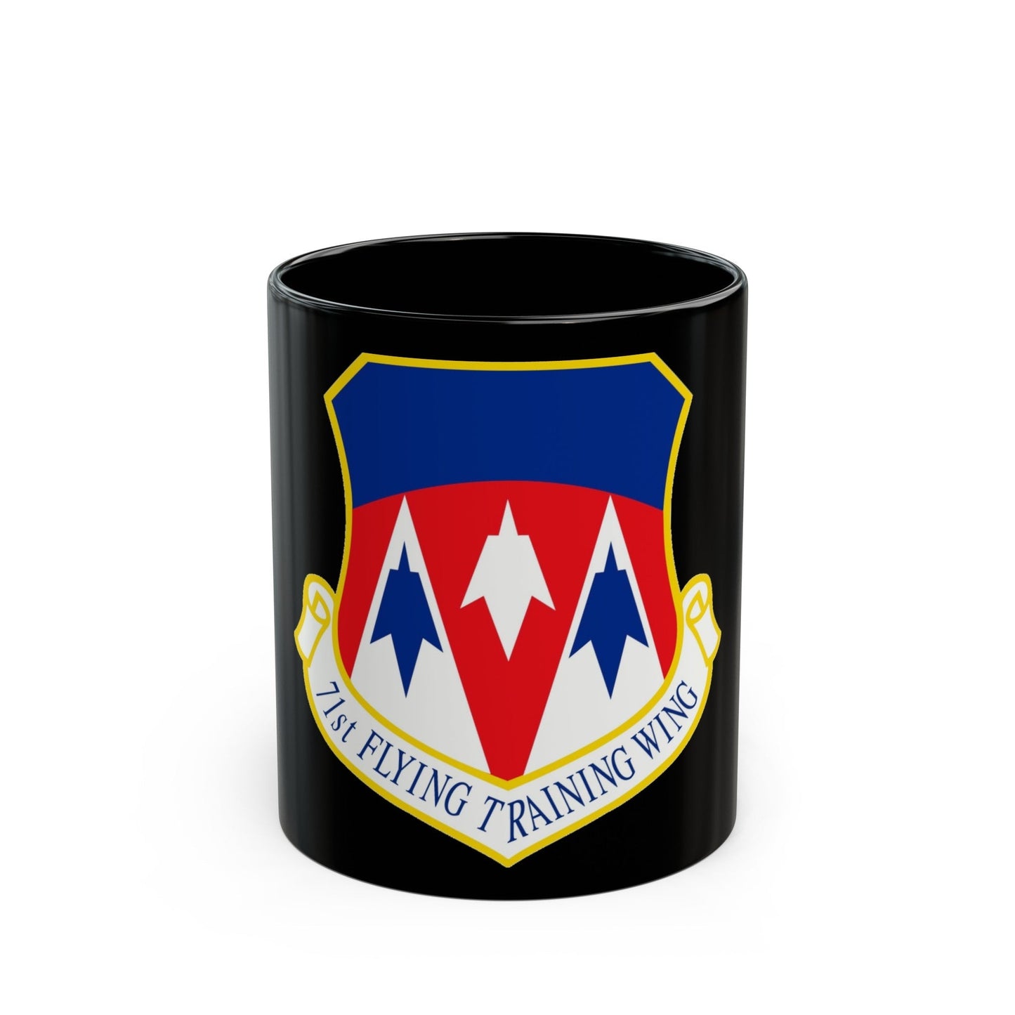 71st Flying Training Wing (U.S. Air Force) Black Coffee Mug-11oz-The Sticker Space