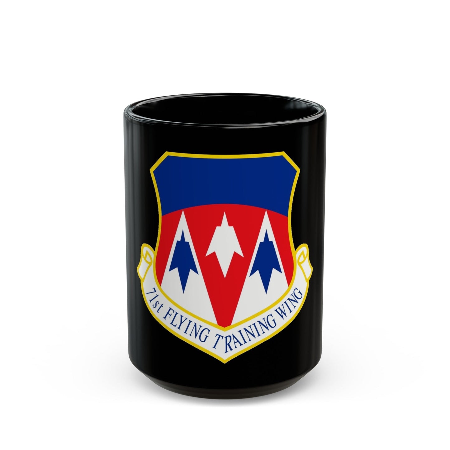 71st Flying Training Wing (U.S. Air Force) Black Coffee Mug-15oz-The Sticker Space