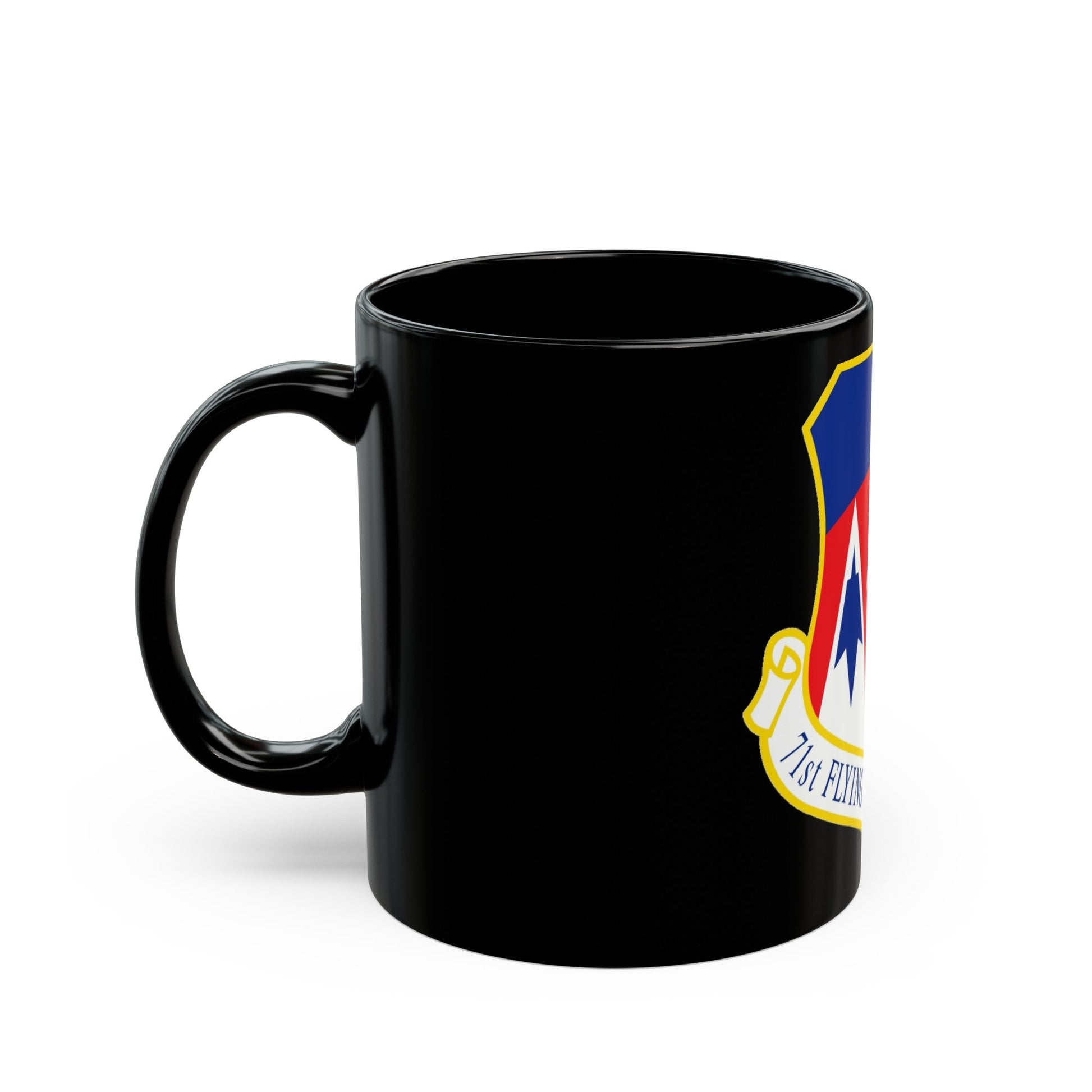 71st Flying Training Wing (U.S. Air Force) Black Coffee Mug-The Sticker Space