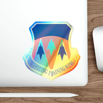 71st Flying Training Wing (U.S. Air Force) Holographic STICKER Die-Cut Vinyl Decal-The Sticker Space