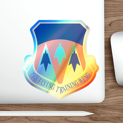 71st Flying Training Wing (U.S. Air Force) Holographic STICKER Die-Cut Vinyl Decal-The Sticker Space