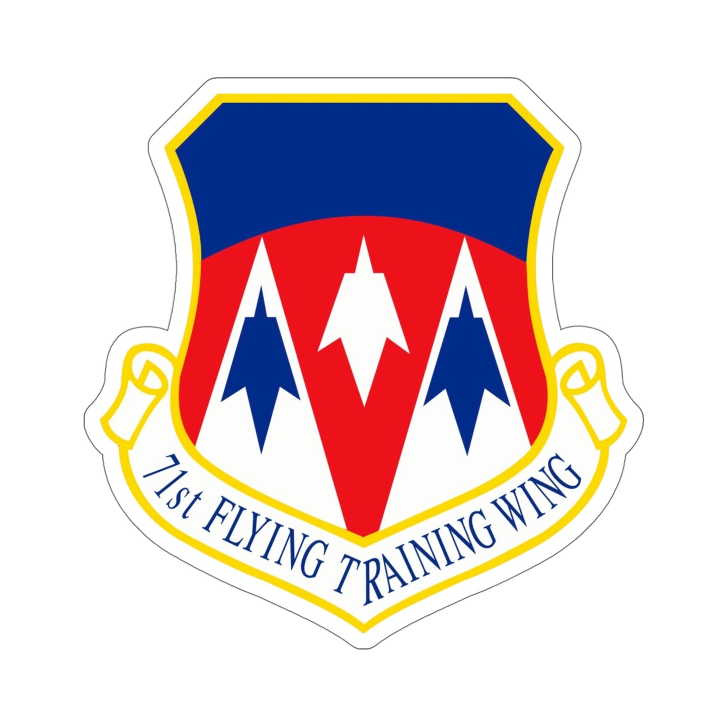 71st Flying Training Wing (U.S. Air Force) STICKER Vinyl Die-Cut Decal-5 Inch-The Sticker Space