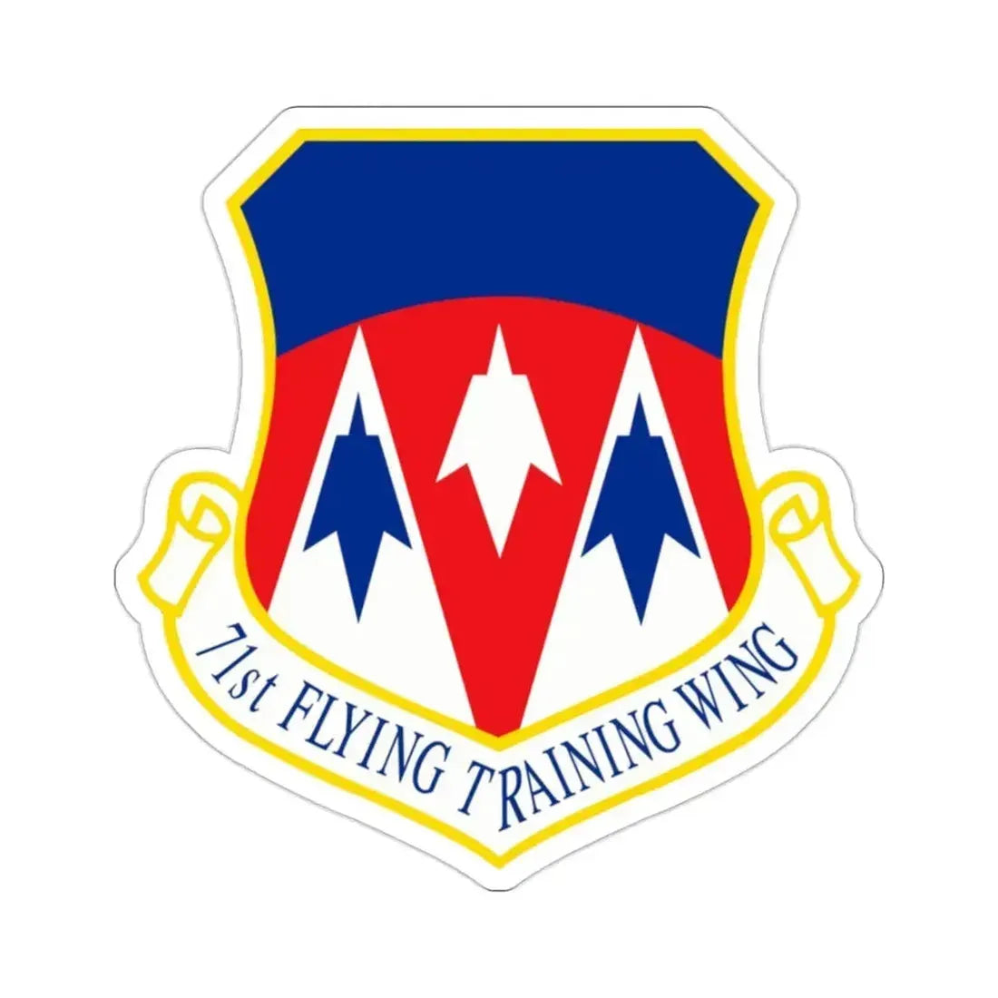 71st Flying Training Wing (U.S. Air Force) STICKER Vinyl Die-Cut Decal 2 Inch - The Sticker Space