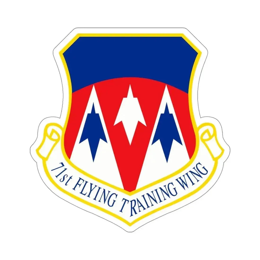 71st Flying Training Wing (U.S. Air Force) STICKER Vinyl Die-Cut Decal 5 Inch - The Sticker Space