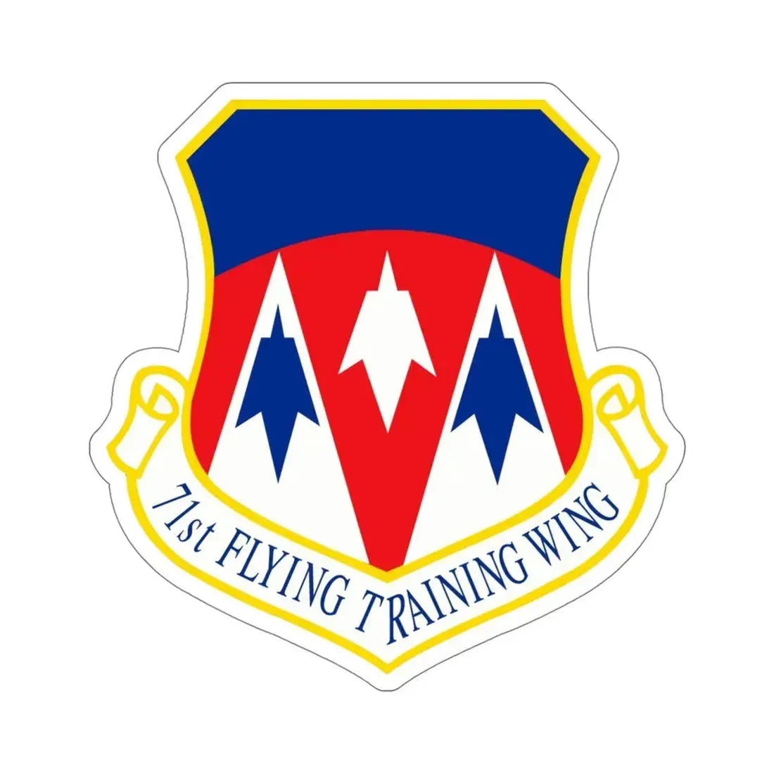 71st Flying Training Wing (U.S. Air Force) STICKER Vinyl Die-Cut Decal 5 Inch - The Sticker Space