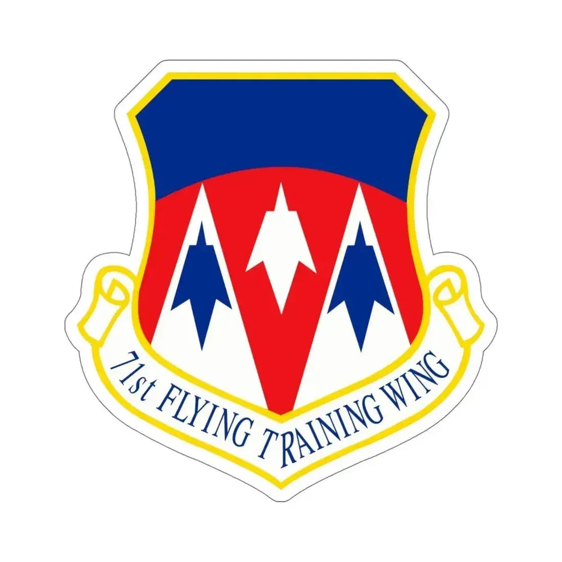 71st Flying Training Wing (U.S. Air Force) STICKER Vinyl Die-Cut Decal 6 Inch - The Sticker Space