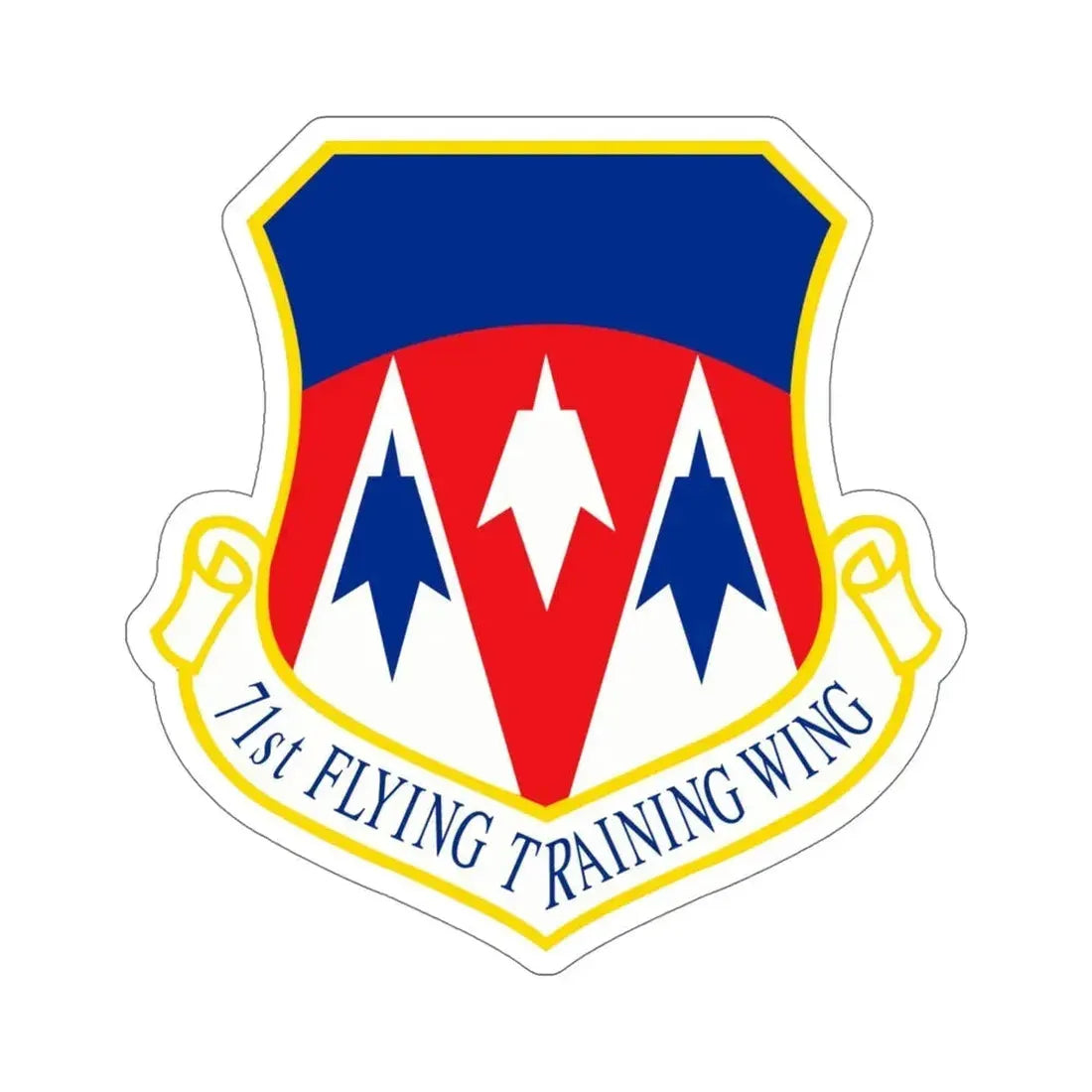 71st Flying Training Wing (U.S. Air Force) STICKER Vinyl Die-Cut Decal - The Sticker Space