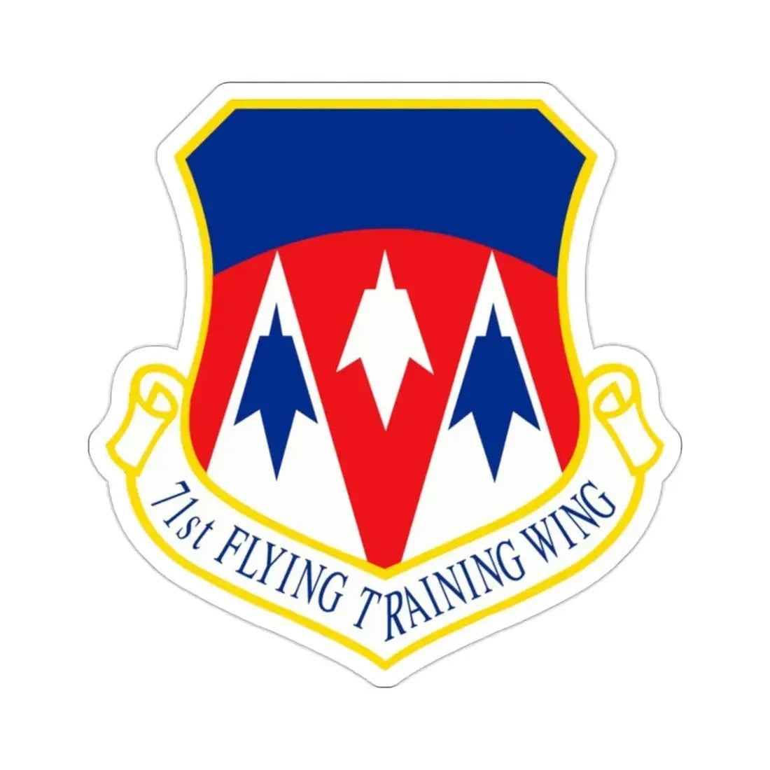 71st Flying Training Wing (U.S. Air Force) STICKER Vinyl Die-Cut Decal - The Sticker Space