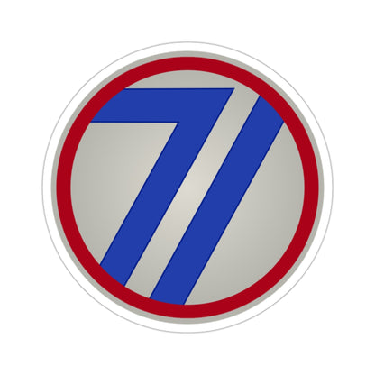 71st Infantry Division (U.S. Army) STICKER Vinyl Die-Cut Decal-2 Inch-The Sticker Space