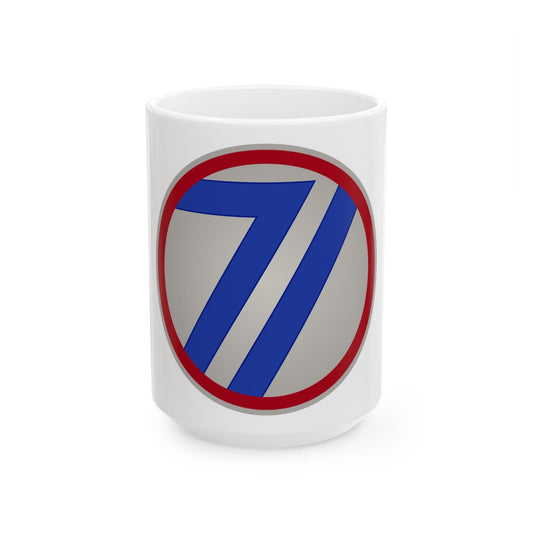 71st Infantry Division (U.S. Army) White Coffee Mug-15oz-The Sticker Space