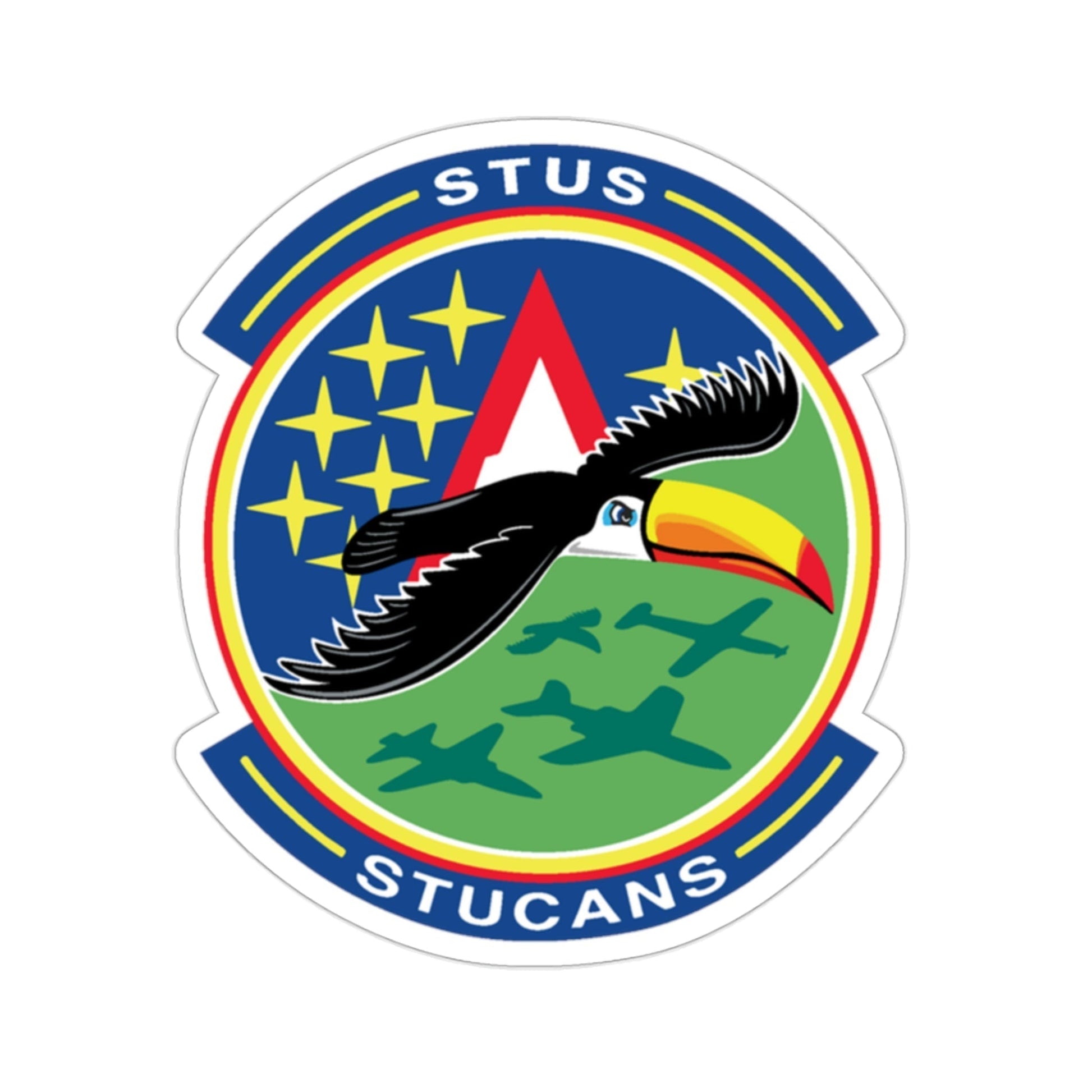 71st STUS STUCANS (U.S. Air Force) STICKER Vinyl Die-Cut Decal-2 Inch-The Sticker Space