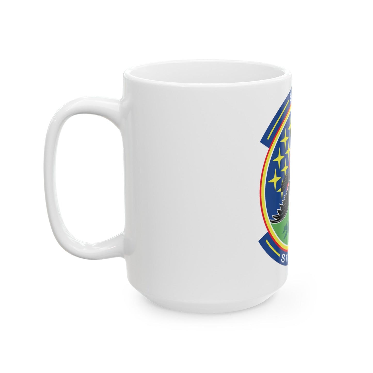 71st STUS STUCANS (U.S. Air Force) White Coffee Mug-The Sticker Space