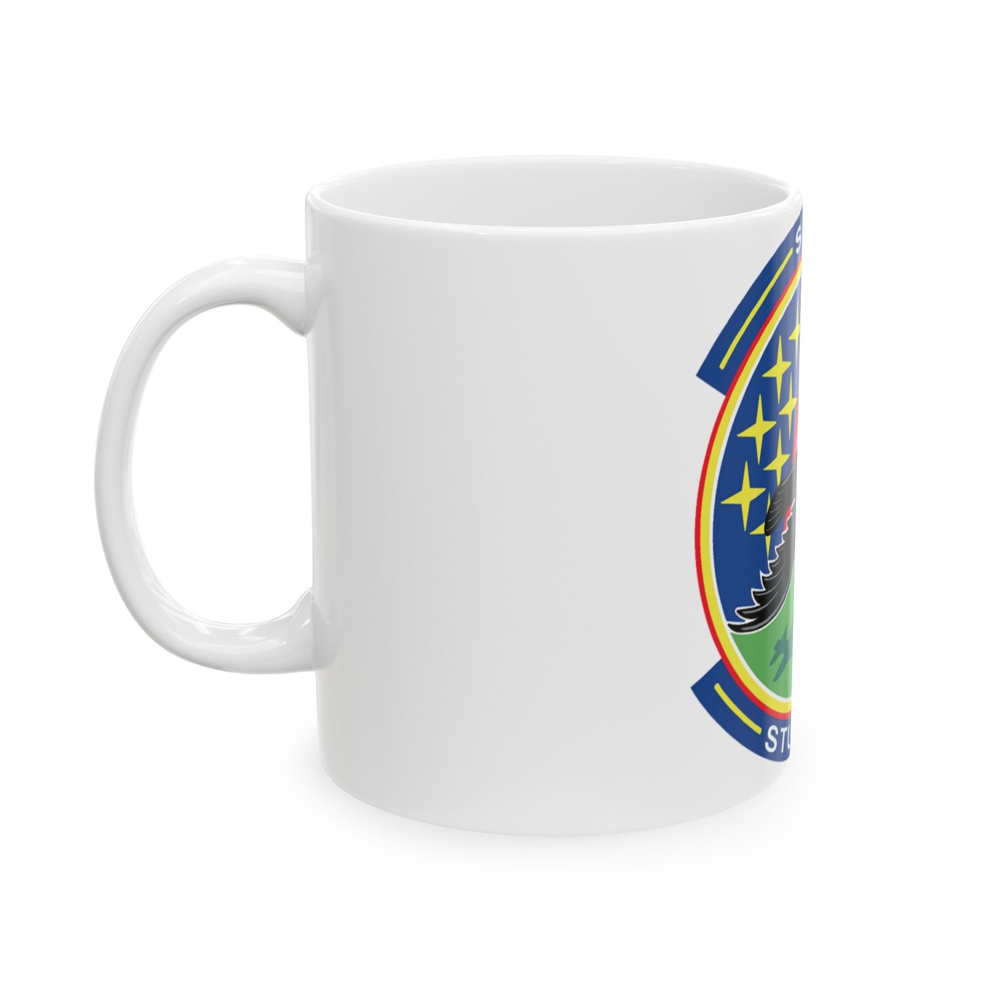 71st STUS STUCANS (U.S. Air Force) White Coffee Mug-The Sticker Space