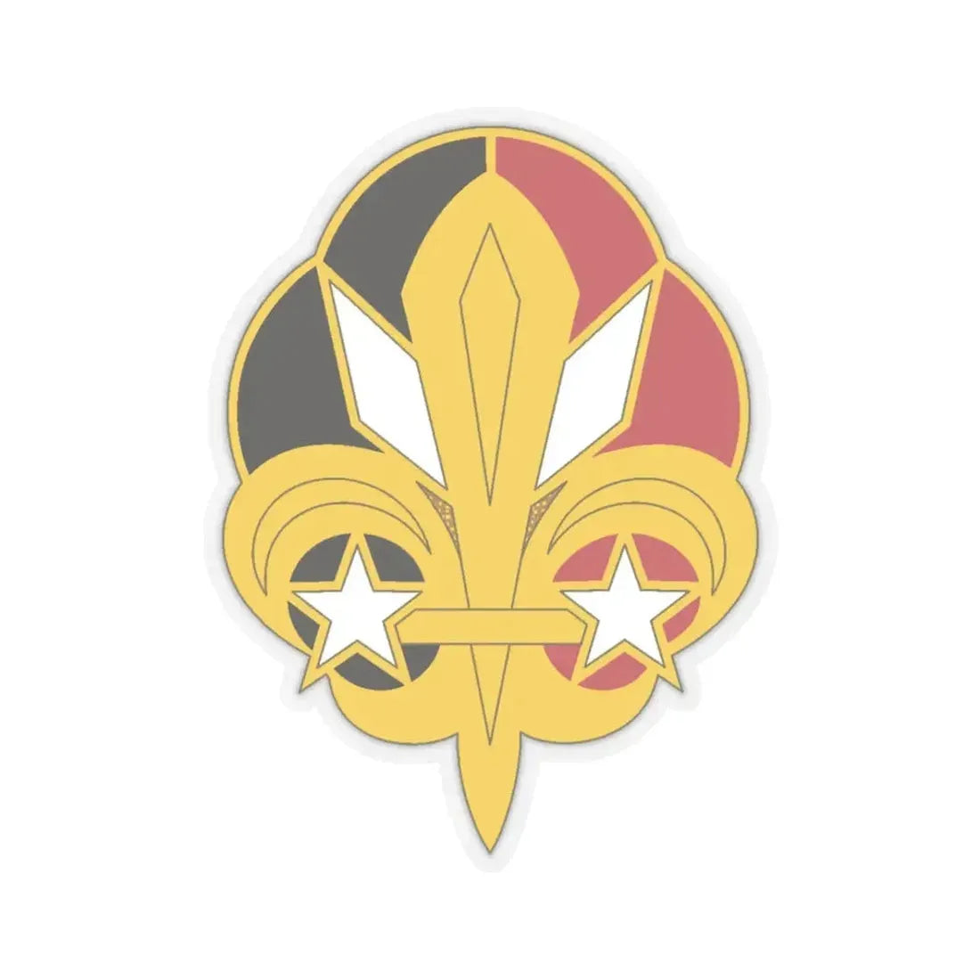 72 Signal Battalion (U.S. Army) STICKER Vinyl Kiss-Cut Decal 3 Inch Transparent - The Sticker Space