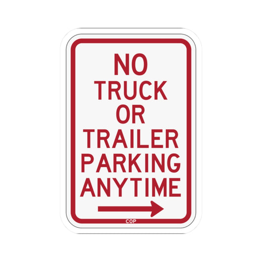 PBOT Road sign P1950R (Oregon) (Road Sign) STICKER Vinyl Kiss-Cut Decal