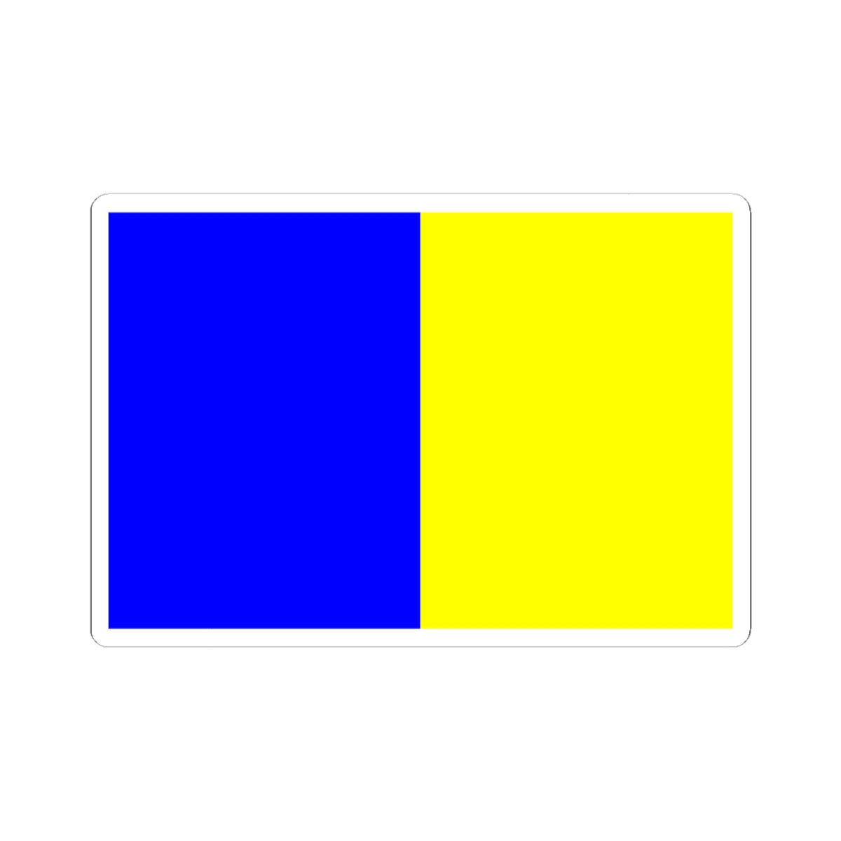 Flag of Annemasse (France) STICKER Vinyl Kiss-Cut Decal