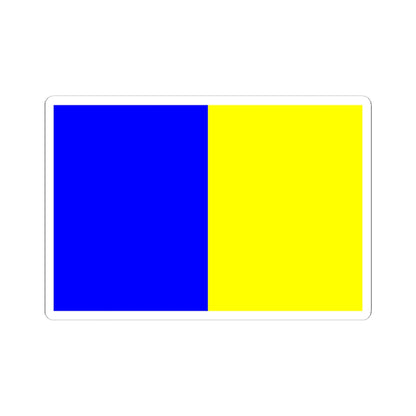 Flag of Annemasse (France) STICKER Vinyl Kiss-Cut Decal