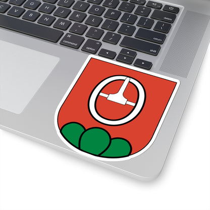Schoenenberg-blazon (Switzerland) (Coat of Arms) STICKER Vinyl Kiss-Cut Decal