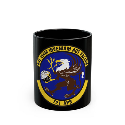 721st Aerial Port Squadron (U.S. Air Force) Black Coffee Mug-11oz-The Sticker Space