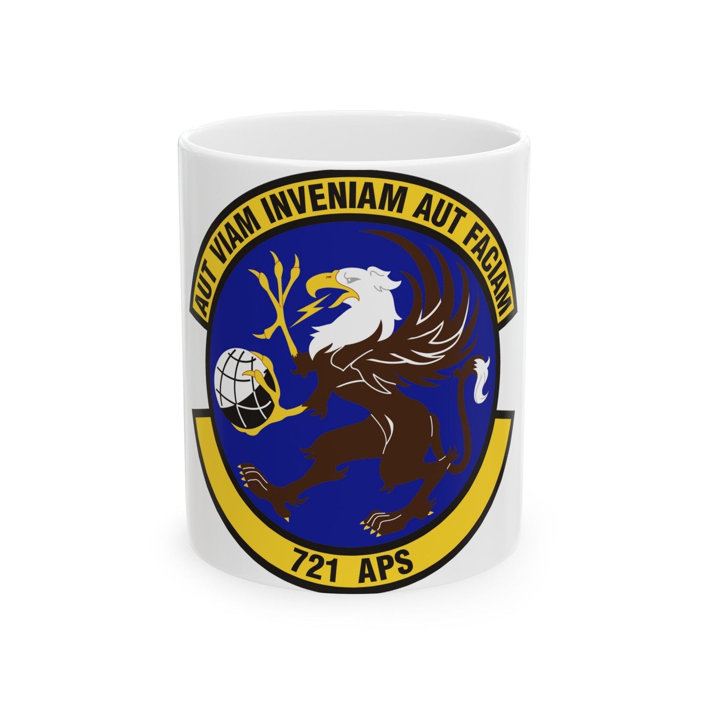 721st Aerial Port Squadron (U.S. Air Force) White Coffee Mug-11oz-The Sticker Space