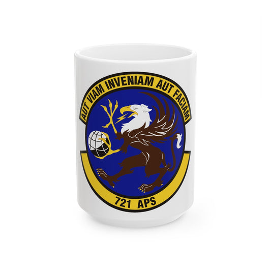 721st Aerial Port Squadron (U.S. Air Force) White Coffee Mug-15oz-The Sticker Space