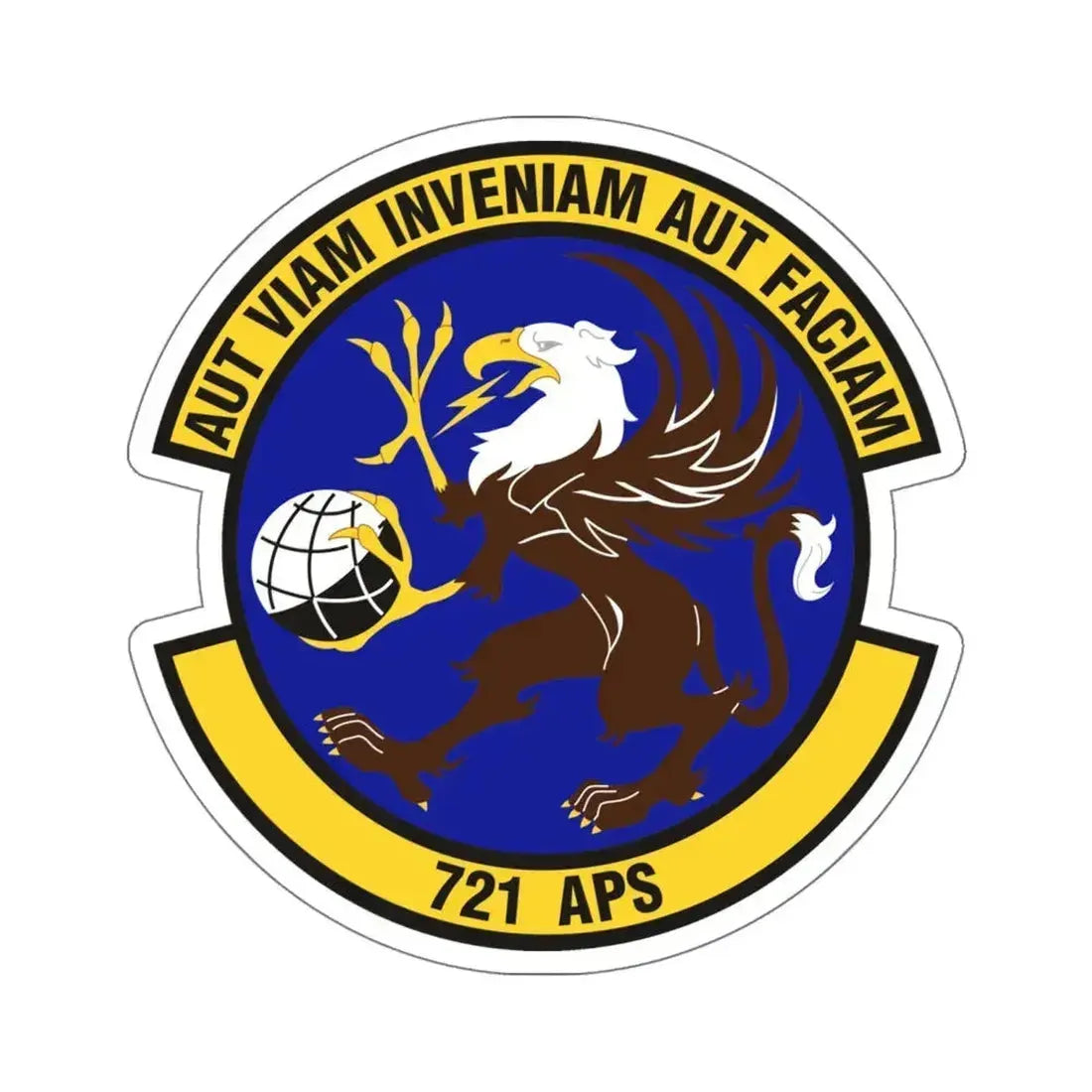 721st Aerial Port Squadron (U.S. Air Force) STICKER Vinyl Die-Cut Decal 6 Inch - The Sticker Space