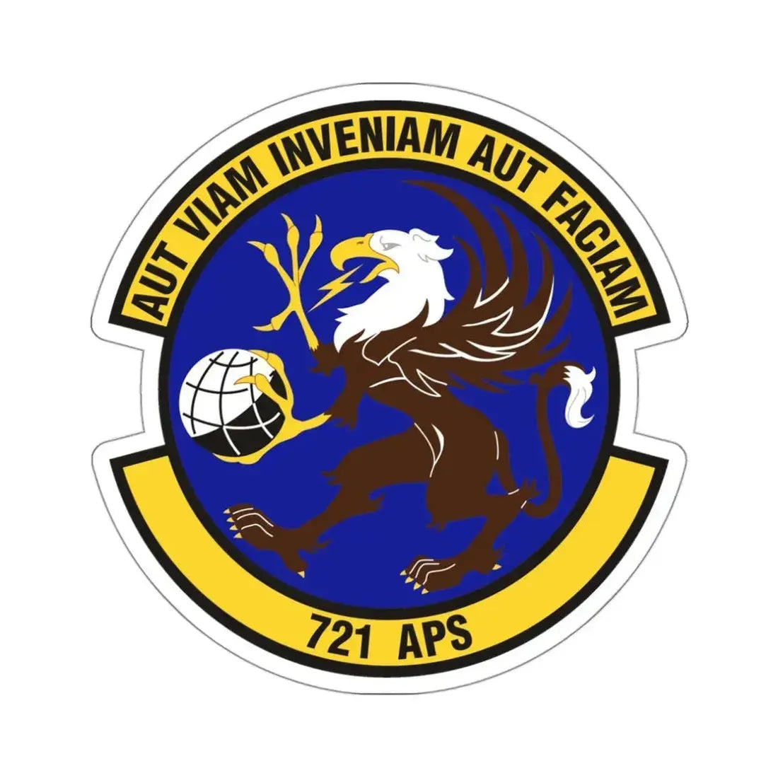 721st Aerial Port Squadron (U.S. Air Force) STICKER Vinyl Die-Cut Decal - The Sticker Space