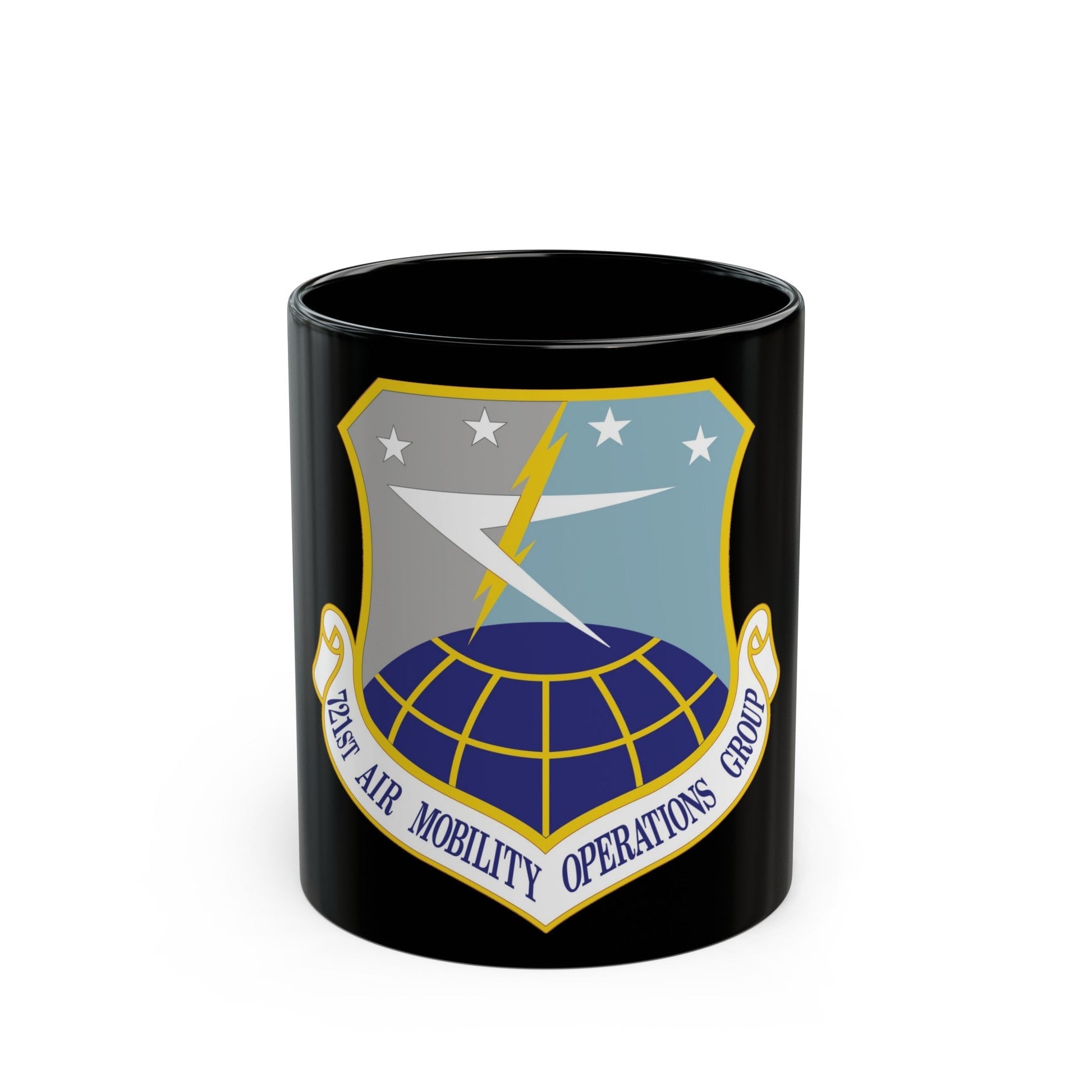 721st Air Mobility Operations Group (U.S. Air Force) Black Coffee Mug-11oz-The Sticker Space