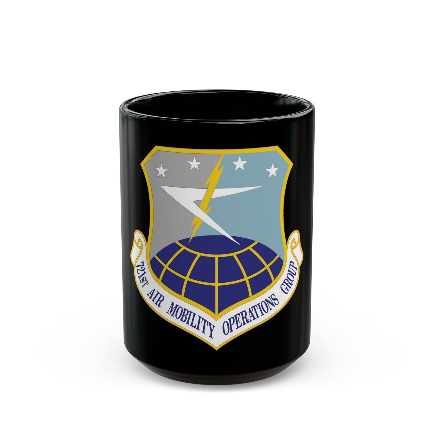 721st Air Mobility Operations Group (U.S. Air Force) Black Coffee Mug-15oz-The Sticker Space