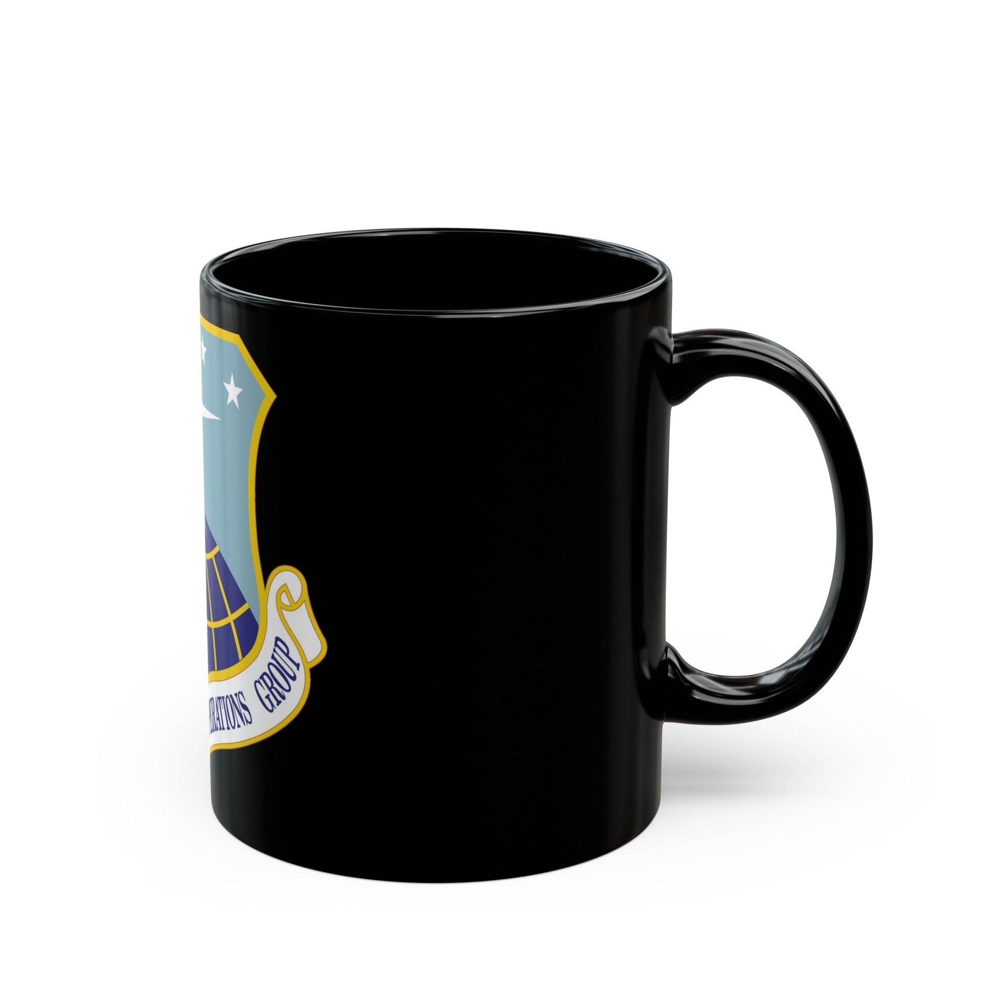 721st Air Mobility Operations Group (U.S. Air Force) Black Coffee Mug-The Sticker Space