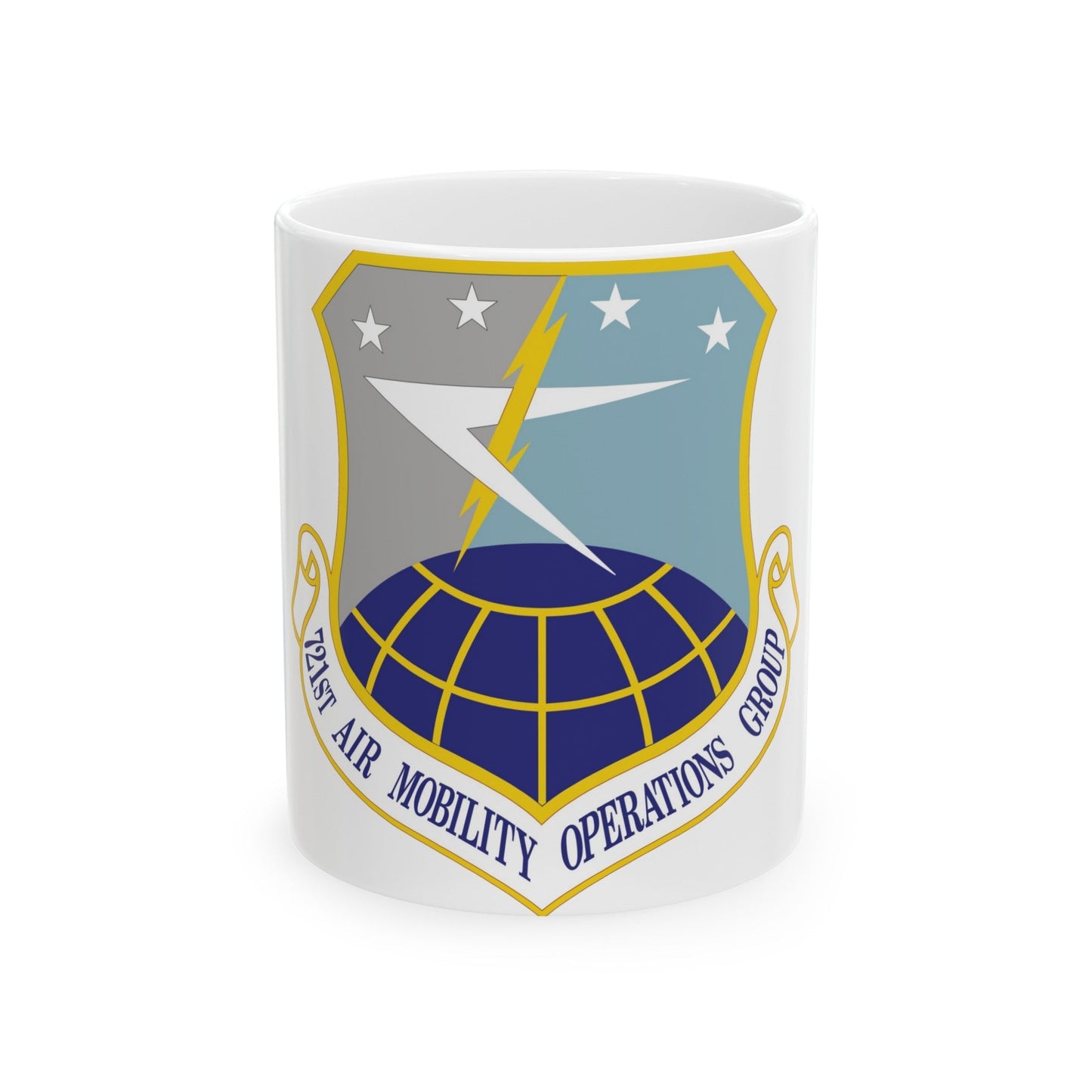 721st Air Mobility Operations Group (U.S. Air Force) White Coffee Mug-11oz-The Sticker Space