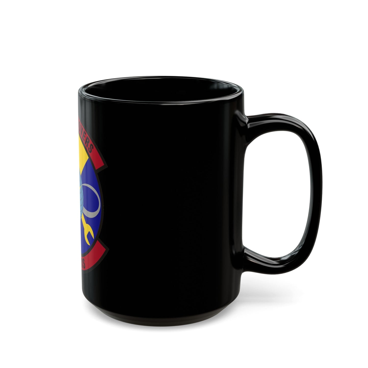 721st Aircraft Maintenance Squadron (U.S. Air Force) Black Coffee Mug-The Sticker Space