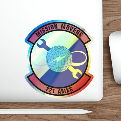 721st Aircraft Maintenance Squadron (U.S. Air Force) Holographic STICKER Die-Cut Vinyl Decal-The Sticker Space